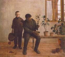 -	Kertesze:  Kertszek (1891) olaj, vszon MNG, Budapest